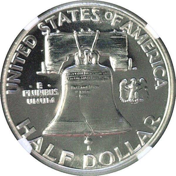 1956 Type-1. Franklin Half Dollar  -  NGC PF-68 - Image 3