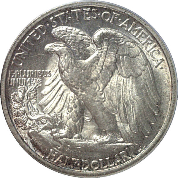 1917-S Reverse. Walking Liberty Half Dollar  -  PCGS MS-62 - Image 3