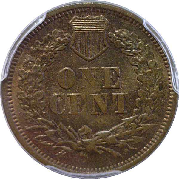 1867 Indian Head Cent  -  PCGS MS-64 RB - Image 3