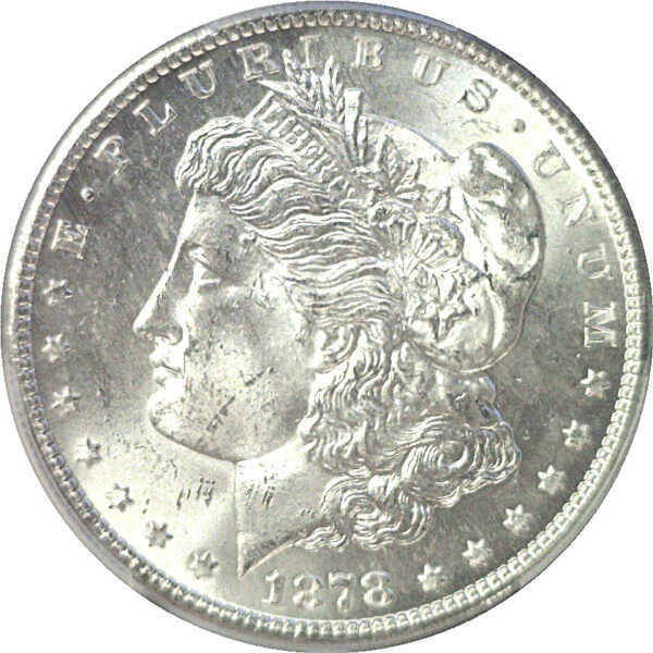 1878-S Morgan Dollar. -  PCGS MS-64 - Image 2