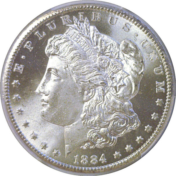 1884-CC Morgan Dollar  -  PCGS MS-66+ - Image 2