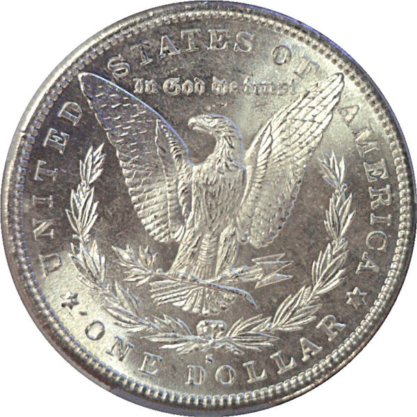 1880-S Morgan Dollar  -  PCGS MS-66+  CAC - Image 3