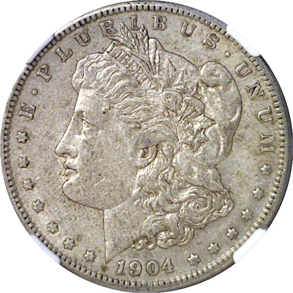 1904-S Morgan Dollar. -  NGC XF-45 - Image 2