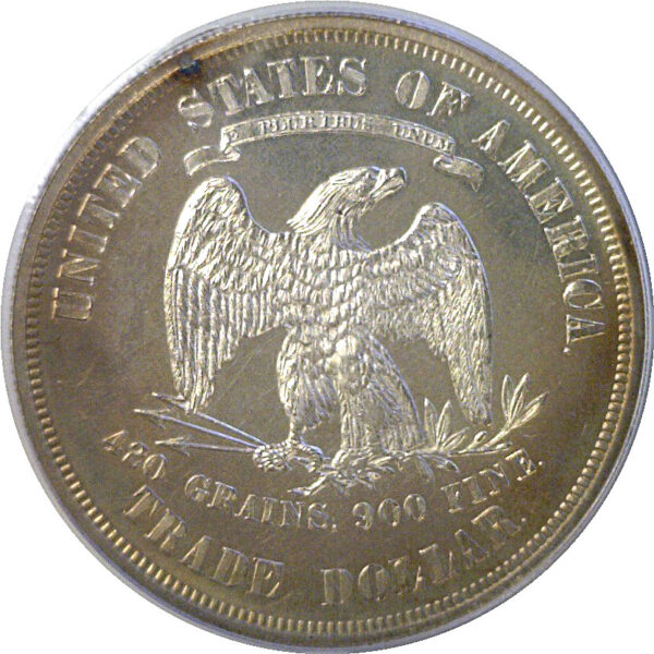 1874 Trade Dollar  -  PCGS PR-63 CAM - Image 3