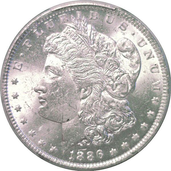 1886-O Morgan Dollar  -  PCGS MS-63 - Image 2