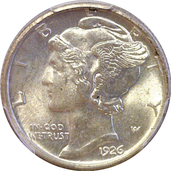 1926-D Mercury Dime  -  PCGS MS-63 FB - Image 2