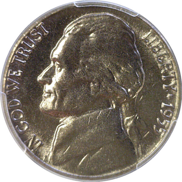 1955 Jefferson Nickel  -  PCGS MS-65 FS - Image 2