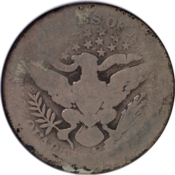 1913-S Barber Quarter  -  ANACS AG-3 - Image 3
