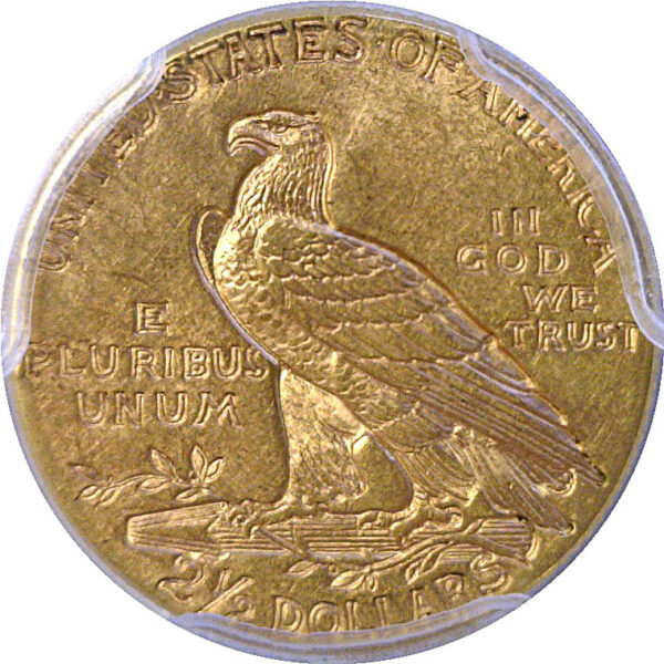 1913 $2 1/2 Indian  -  PCGS MS61 - Image 3