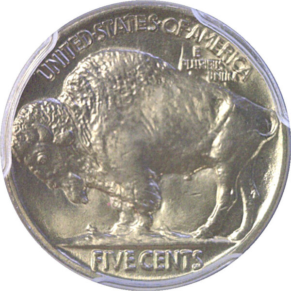1921 Buffalo Nickel  -  PCGS MS-66 - Image 3