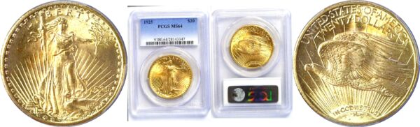 1925 $20 St. Gaudens  -  PCGS MS-64