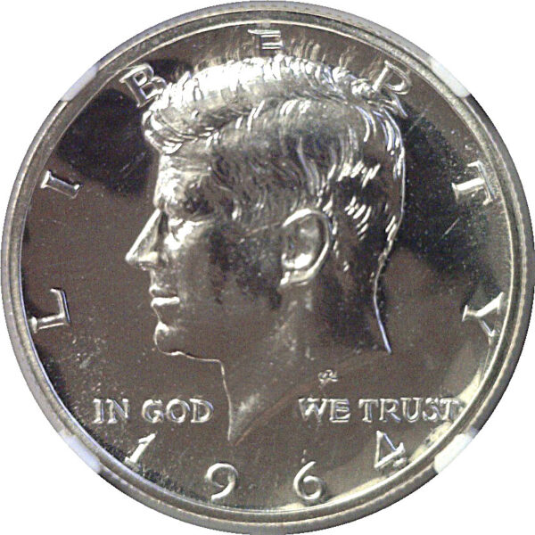 1964 Accented Hair. Kennedy Half Dollar  -  NGC PF-67 - Image 2
