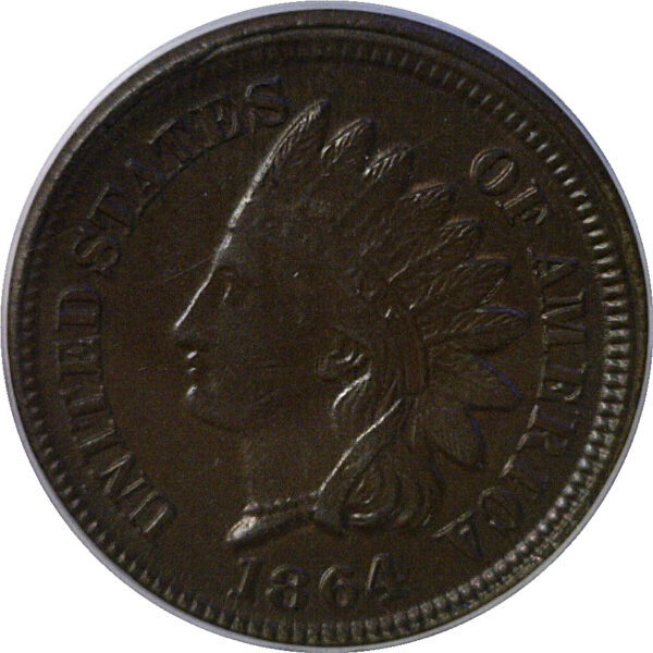 1864 Pattern Cent. J-356a.  -  PCGS MS-62 BN - Image 2