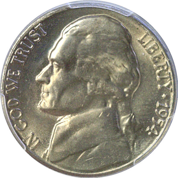 1954-S/D Jefferson Nickel  -  PCGS MS-66 - Image 2