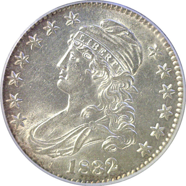 1832 Bust Half Dollar  -  PCGS AU-55 - Image 2