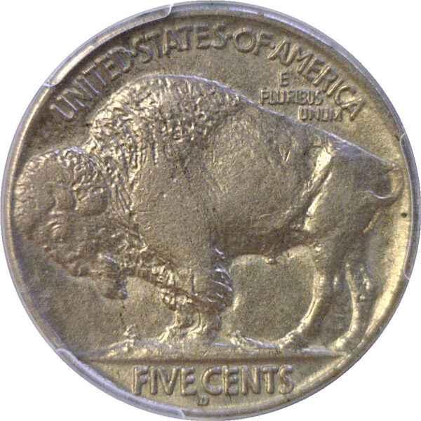 1915-D Buffalo Nickel  -  PCGS AU-58 - Image 3