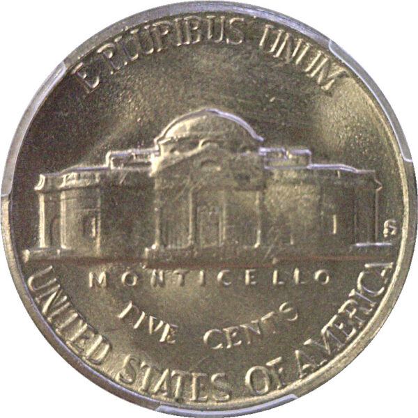 1954-S/D Jefferson Nickel  -  PCGS MS-66 - Image 3
