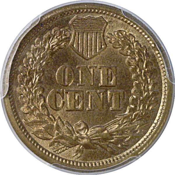 1863 Indian Head Cent  -  PCGS MS-64 - Image 3