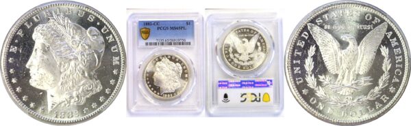 1882-CC Morgan Dollar  -  PCGS MS-65 PL