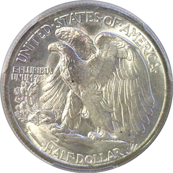 1939-D Walking Liberty Half Dollar  -  PCGS MS-66 - Image 3