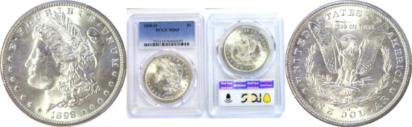 1898-O Morgan Dollar  -  PCGS MS-65