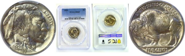 1929 Buffalo Nickel  -  PCGS MS-65
