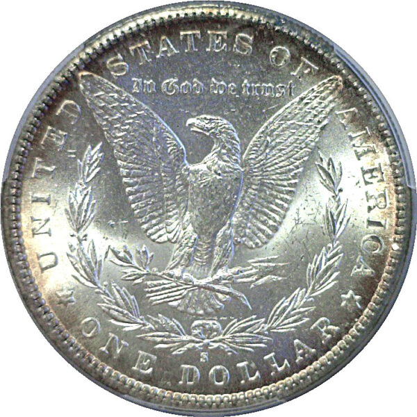1887-S Morgan Dollar  -  PCGS MS-64 - Image 3