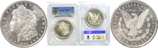 1881-O Morgan Dollar  -  PCGS MS-61 PL
