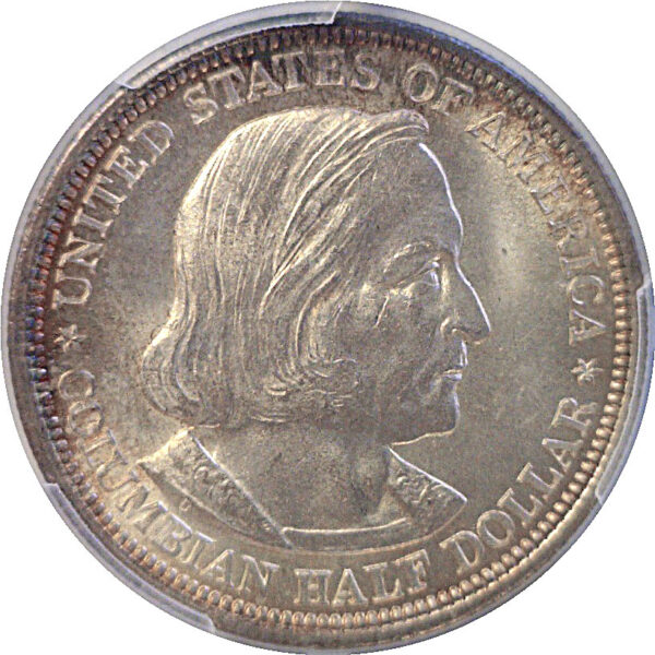 1893 Columbian/Expo Commemorative Half Dollar  -  PCGS MS-65 - Image 2