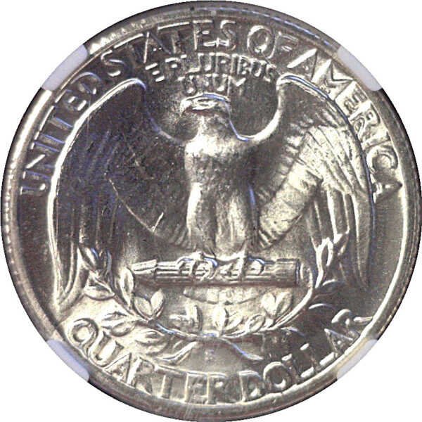 1938-S Washington Quarter  -  NGC MS-66 - Image 3
