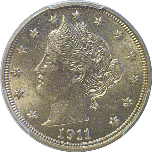1911 Liberty Nickel  -  PCGS MS-64 - Image 2