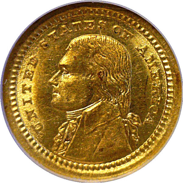 1903 La. Purchase, Jefferson. $1 Gold Commemorative. -  NGC MS-62 - Image 2