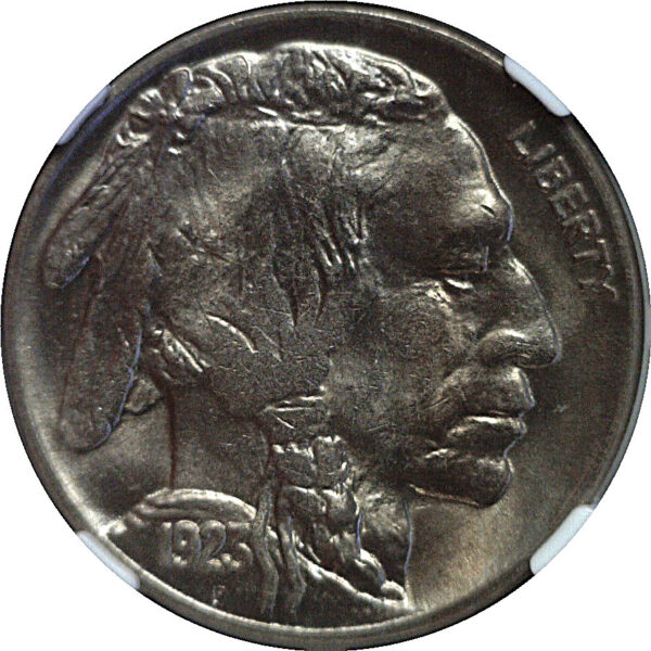 1923 Buffalo Nickel  -  NGC MS-64 - Image 2