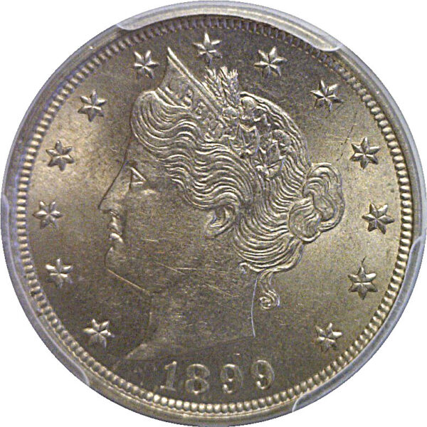 1899 Liberty Nickel  -  PCGS MS-63 - Image 2
