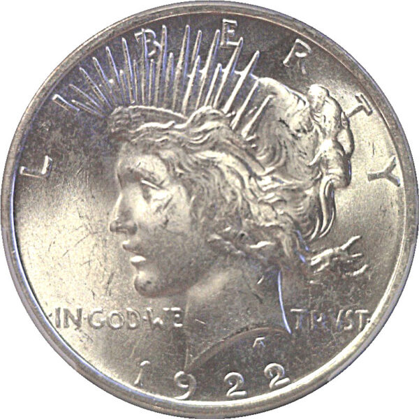 1922-D Peace Dollar  -  PCGS MS-64 - Image 2