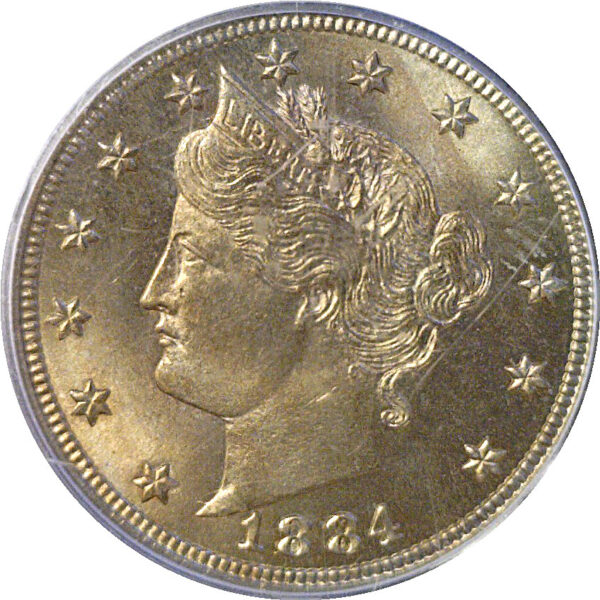 1884 Liberty Nickel  -  PCGS MS-65 - Image 2
