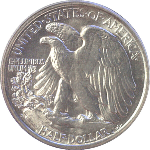 1919-D Walking Liberty Half Dollar  -  PCGS MS-62 - Image 3
