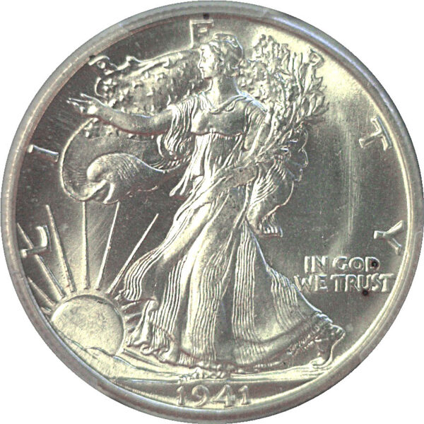 1941-D Walking Liberty Half Dollar  -  PCGS MS-66+ - Image 2