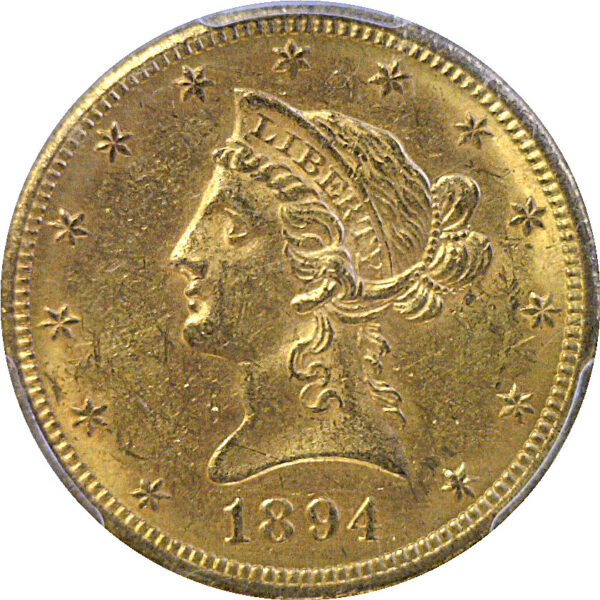 1894-O $10 Liberty. -  PCGS MS-62 - Image 2