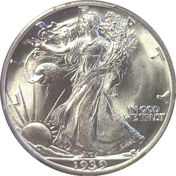 1939-D Walking Liberty Half Dollar  -  PCGS MS-66 - Image 2