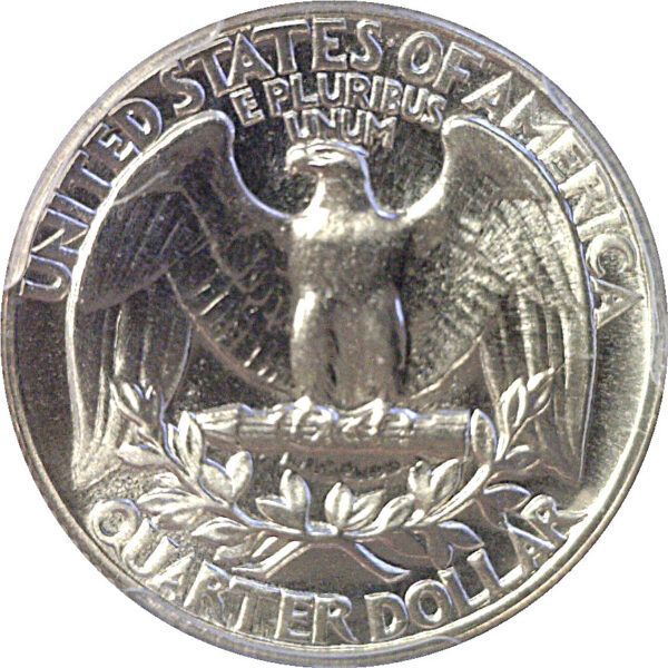 1950 Washington Quarter  -  PCGS PR-67 - Image 3