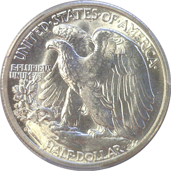 1941-D Walking Liberty Half Dollar  -  PCGS MS-66+ - Image 3
