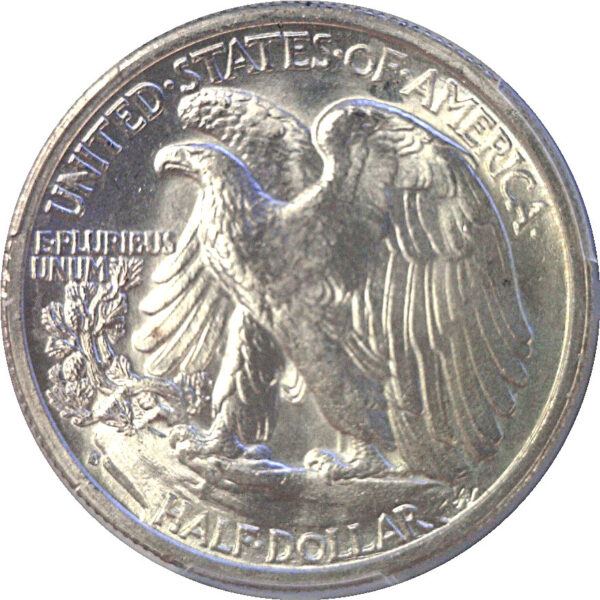1937-S Walking Liberty Half Dollar  -  PCGS MS-66 - Image 3