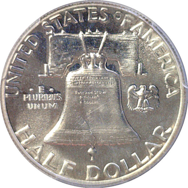 1951 Franklin Half Dollar  -  PCGS PR-65 - Image 3
