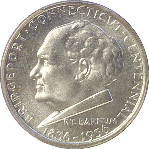1936 Bridgeport Commemorative Half Dollar  -  PCGS MS-66 - Image 2