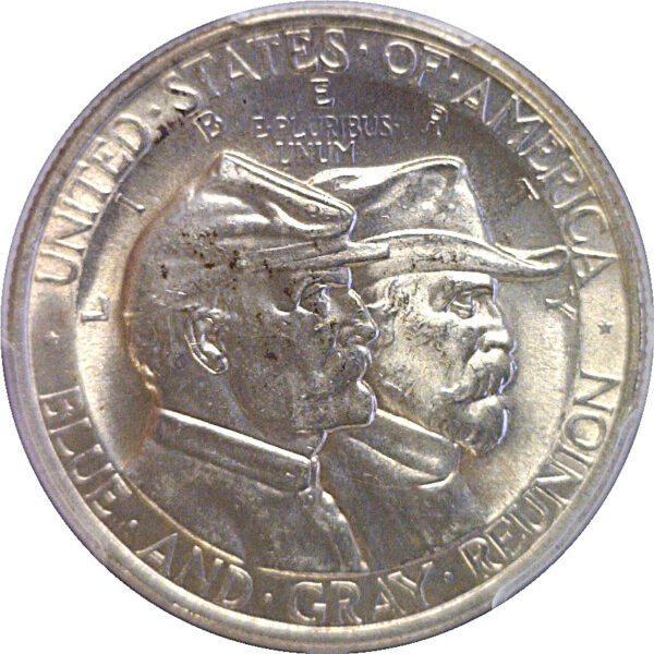 1936 Gettysburg Commemorative Half Dollar  -  PCGS MS-65 - Image 2