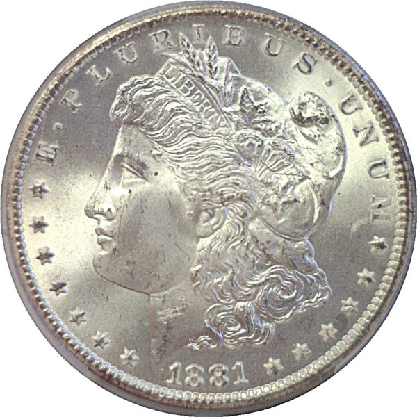 1881-CC Morgan Dollar  -  PCGS MS-66 - Image 2