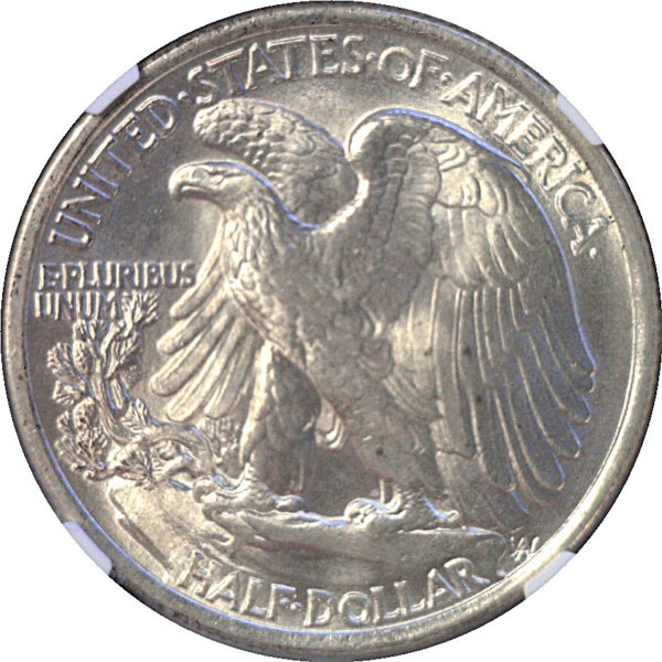 1936 Walking Liberty Half Dollar  -  NGC MS-66 - Image 3