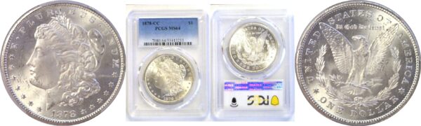 1878-CC Morgan Dollar  -  PCGS MS-64