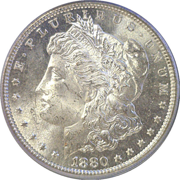 1880-S Morgan Dollar  -  PCGS MS-64 PL - Image 2